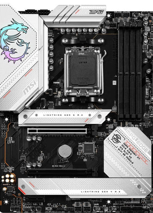 MSI MPG B650 Edge WiFi Gaming Motherboard (AMD Ryzen 9000/8000/7000 Series Processors, AM5, ATX, DDR5, PCIe 4.0, M.2, SATA 6Gb/s, USB 3.2 Gen 2, HDMI/DP, Wi-Fi 6E, Bluetooth 5.3, ATX)