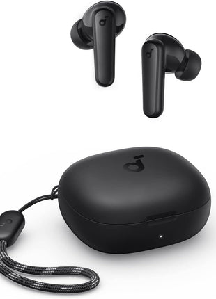 Soundcore by Anker P20i True Wireless Earbuds, with Big Bass, 30H Playtime | Bluetooth 5.3, Water-Resistant, 2 Mics for AI Clear Calls, 22 Preset EQs, Customization via App