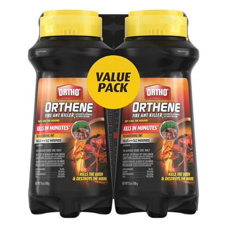 Ortho Orthene Fire Ant Killer1 – Mound Treatment, Outdoor Ant Killer, Kills Queens, No Watering Needed, Treats up to 162 Mounds, 12 oz. (2-Pack)