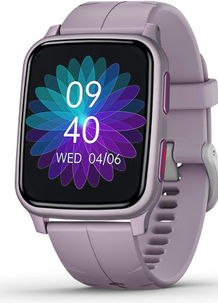 FITVII Fitness Tracker, Smart Watch with 24/7 Blood Pressure Heart Rate and Blood Oxygen Monitor, Sleep Tracker with Calorie Step Counter, IP68 Waterproof Activity Tracker for Women Men Android iOS