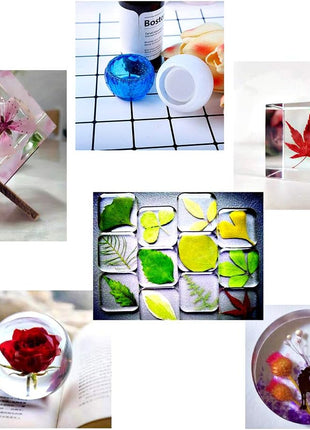 Resin Molds Silicone Kit 20Pcs,Epoxy Resin Molds Including Sphere,Cube,Pyramid,Square,Round, Used for Create Art,DIY,Coasters,Candles.Bonus Decorative Sequins and The Complete Set(20PCS Resin molds)