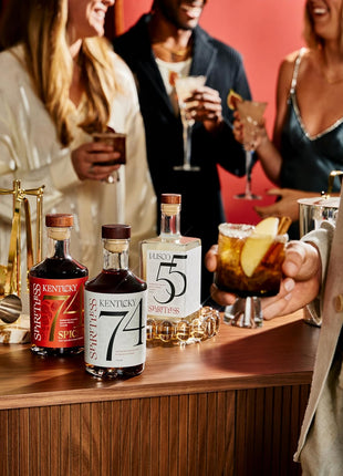 SPIRITLESS Kentucky 74 Non-Alcoholic Bourbon Whiskey, 700ml Bottle | Beautifully Distilled, Non-Alcoholic Spirit for Bourbon Cocktails