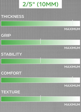 Gaiam Yoga Mat, Pilates & Exercise Mat, Thick 2/5 inch (10mm) Workout Mat with Easy-Cinch Carrying Strap for Home & Gym Workouts