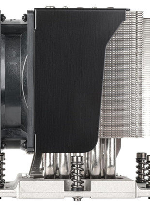 Silverstone Technology XE04-SP5 Black Fan Shroud 4U Server/Workstation CPU Cooler for Socket SP5, SST-XE04-SP5B