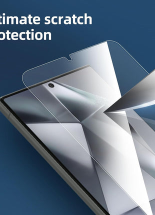 NEW'C 3 Pack Designed for Samsung Galaxy S24 Ultra Screen Protecto, (No for S24/S24 Plus), Tempered Glass, Case Friendly Scratch-proof, Bubble Free, Ultra Resistant
