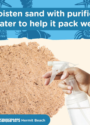 Fluker's All Natural Premium Hermit Crab Sand Substrate, Sand Mixture with Coconut Fiber, For Hermit Crab Tanks, 6 lbs.