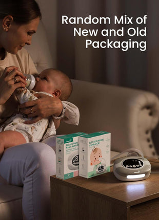 GROWNSY Electric Nose Suction for Baby, Hospital-Grade Nasal Aspirator with Night Light,Soothing Lullabies, Baby Nose Sucker with 9 Adjustable Suction Levels