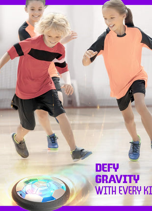 Ninja Blast Hover Soccer Light-Up Ball, Birthday Gift for Boys, Indoor Toy Games, Kids Gifts for Age 5, 6, 7, 8, 9, 10, 11, 12 Years Old, Boy Toys for Age 3 Years and Up.