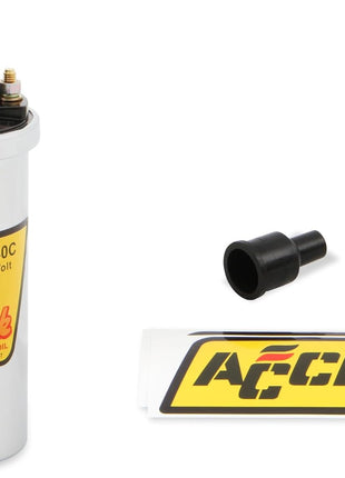ACCEL 8140C Performance Universal SuperStock Chrome Point High Energy Coil