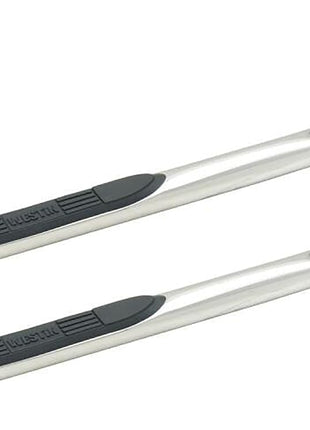 Westin 23-3550 E-Series 3 Round Nerf Bars Polished Pair