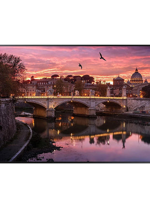 Samsung Business QB55R 55 inch 4K UHD LED Commercial Signage Display for Business with HDMI, Wi-Fi, 350 nit (LH55QBREBGCXZA)