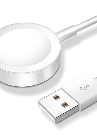 𝟐𝟎𝟐𝟓 𝐔𝐩𝐠𝐫𝐚𝐝𝐞𝐝 for Apple Watch Charger Magnetic Fast Charging Cable [Portable] Magnetic Wireless Charging Compatible with iWatch Series Ultra/10/9/8/7/6/SE/5/4/3/2-[3.3FT] White