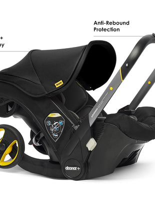 Doona Car Seat & Stroller, Nitro Black - All-in-One Travel System