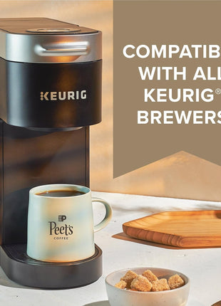 Peet's Coffee, Dark Roast Keurig K-Cup Pods, 100% Arabica Coffee - Major Dickason's Blend 75 Count (1 Box of 75 Pods)
