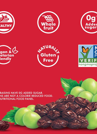 Sun-Maid California Sun-Dried Raisins - (2 Pack) 32 oz Resealable Bag - Dried Fruit Snack for Lunches, Snacks, and Natural Sweeteners