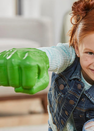 Marvel Hulk Gamma Smash Fists, Soft Foam Role Play Toy, Avengers Super Hero Toys for Kids Ages 5 and Up