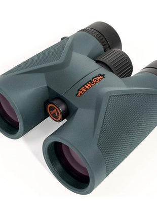 Athlon Optics 8x42 Midas UHD Gray Binoculars with ED Glass for Adults and Kids, High-Powered Binoculars for Hunting, Birdwatching, and More | For Hunting, Birdwatching, and Adults & Kids | High-Powered, ED Glass, Eye Relief | Waterproof and Fogproof