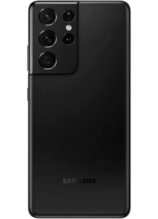 SAMSUNG Galaxy S21 Ultra 5G, US Version, 128GB, Phantom Black - Unlocked (Renewed)