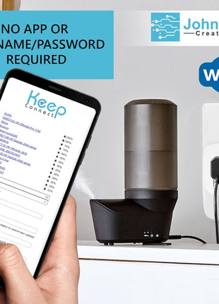 MAX Router Rebooter, Wi-Fi Reset Device, Monitors Connectivity and Resets When Required. No App Necessary. If You Enter a Phone Number it Will Send Texts Upon resets.