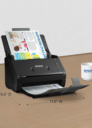 Epson Workforce ES-400 II Color Duplex Desktop Document Scanner for PC and Mac, with Auto Document Feeder (ADF) (Renewed)