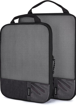 BAGSMART 6 Set /4 Set/2 Set Compression Packing Cubes for Travel, Lightweight Luggage Organizer Bags, Durable Space Saver Bags Travel Essentials