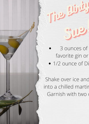 Dirty Sue - The Original Premium Olive Juice Dirty Sue Martini Mix 750Ml Two Pack