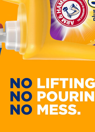 ARM & HAMMER Plus OxiClean Odor Blasters Liquid Laundry Detergent | Fresh Burst Scent, 128 Loads, 166.5 fl oz
