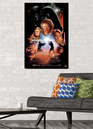 Trends International 24x36 Star Wars: Revenge of the Sith   One Sheet Wall Poster, 24.00 inch x 36.00 inch, Unframed Version