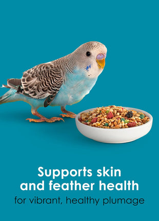 Kaytee Forti-Diet Pro Health Nourish+Protect Parakeet Food, Comprehensive Nutrition Backed by Science, Digestive Health, Immune Support, 2 pounds