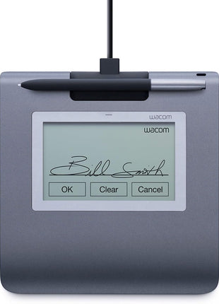 Wacom 4.5-Inch LCD USB 2.0 Electromagnetic Signature Pad, Silver (STU-430) STU430