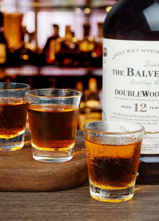 BCnmviku 1.5 oz Shot Glasses Sets with Heavy Base, Clear Shot Glass (4 Pack)