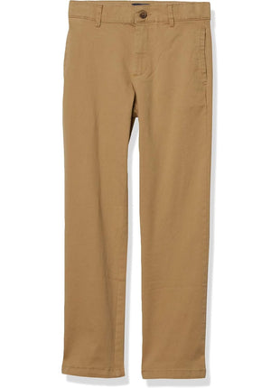 The Children's Place boys Stretch Chino Pants, New Navy Single, 10 US