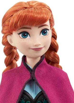 Mattel Disney Princess Dolls, Anna Posable Fashion Doll with Signature Clothing and Accessories, Disney's Frozen Movie Toys