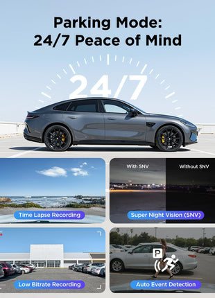 VIOFO A229 Plus Dash Cam Front and Rear, Dual STARVIS 2 Sensors, 2 Channel HDR, 1440P+1440P Voice Control Car Dash Camera, 5GHz Wi-Fi, Voice Control, Ultra-Precise GPS
