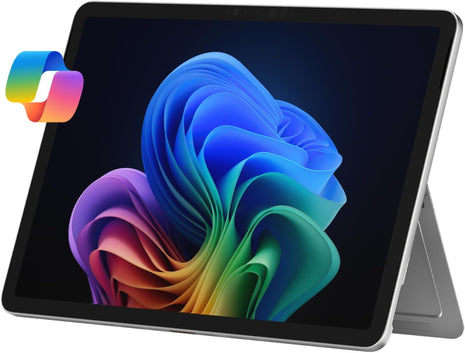 Microsoft Surface Pro 2-in-1 Laptop/Tablet (2025), Windows 11 Copilot+ PC, 12 inch Touchscreen Display, Snapdragon X Plus (8 Core), 16GB RAM, 512GB Storage, Platinum