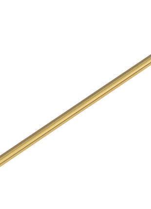 Sutemribor Brass Solid Round Rod Lathe Bar Stock, 1/2 Inch in Diameter 12 Inches in Length