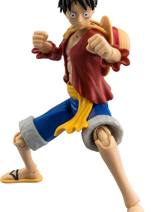 ANIME HEROES - One Piece - Monkey D. Luffy Renewal Version Action Figure | One Piece 6 Inch Action Figure Anime Heroes - Monkey D. Luffy Renewal Version