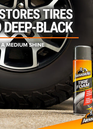 Armor All Car Wash and Car Cleaner Kit by Armor All, Includes Glass Wipes, Car Wash & Wax Concentrate, Protectant Spray and Tire Foam