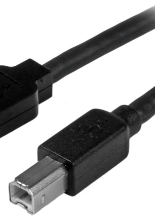 StarTech.com 15m / 50 ft Active USB 2.0 A to B Cable - Long 15 m USB Cable - 50 ft USB Printer Cable - 1x USB A (M), 1x USB B (M) - Black, TAA (USB2HAB50AC)