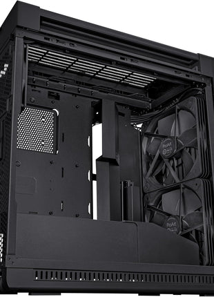 ASUS ProArt PA602 E-ATX PC Case 420mm Radiator Support, Dual 200mm Built-in Fans, Front Panel IR dust Indicator, Power Lock, Tool-Less PCIe mounting & GPU Holder, Front 20Gbps USB-C, 2 Year Warranty