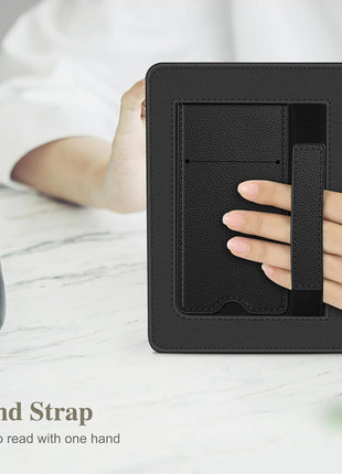 Fintie Case for 7 inch/6.8 inch Kindle Paperwhite(12th/11th Generation-2024/2021) and Kindle Colorsoft Signature Edition -Slim Foldable Stand Cover Auto Wake/Sleep for Paperwhite 2024, Black | Slim, Auto Wake/Sleep, Paperwhite 2024, Black