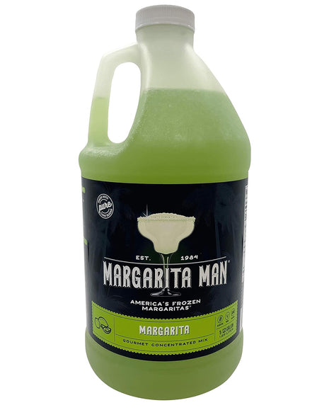 Margarita Man® Margarita Mix Concentrate | 64oz bottle, Makes 75 drinks, Bars, Restaurants, At Home, Pure cane sugar