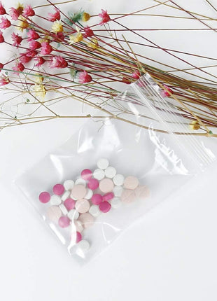 Small Plastic Baggies 2 mil 300pcs, 2 x 3 inch Resealable Clear Zip Top Lock Storage Bags for Pills Jewelry Earring Diamond Painting