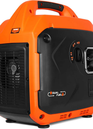 WEN Quiet and Lightweight 3600-Watt Dual Fuel RV-Ready Portable Inverter Generator with Fuel Shut Off and CO Watchdog (DF360iX)