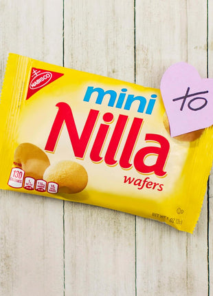 NILLA Wafers Mini Cookies, Vanilla Wafers, 10 Snack Packs