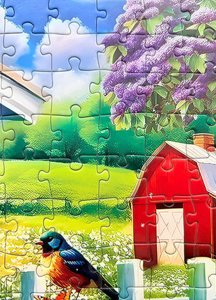 300 Piece Puzzle for Adults Kids Seniors - Beach Surf Shop - Summer Beach Puzzle