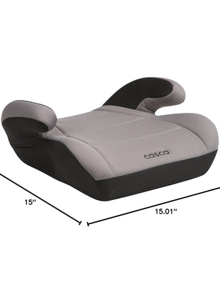 Cosco Topside Backless Booster Car Seat, Lightweight Booster Seats for Cars 40-100 lbs, Backless Booster Seat for Car, Leo