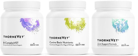 B ComplexVet, Canine Basic Nutrients, and Joint Support Formula Soft Chews Bundle