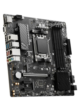MSI PRO B650M-P ProSeries Motherboard (AMD Ryzen 9000/8000/7000 Series Processors, AM5, DDR5, PCIe 4.0, M.2, SATA 6Gb/s, USB 3.2 Gen 2, HDMI/DP, 2.5Gbps LAN, mATX)