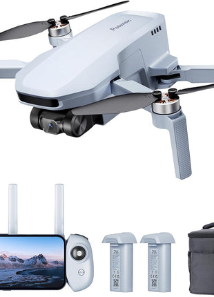 Potensic ATOM SE GPS Drone with 4K EIS Camera, Under 249g, 62 Mins Flight, 4KM FPV Transmission, Brushless Motor, Max Speed 16m/s, Auto Return, Lightweight and Foldable Drone for Adults Beginner